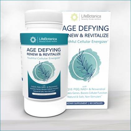 LifeBotanica - Age Defying Renew & Revitalize - 60 Capsules
