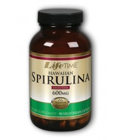LifeTime Vitamins - Spirulina 600 mg - 90 Vegetarian Capsules
