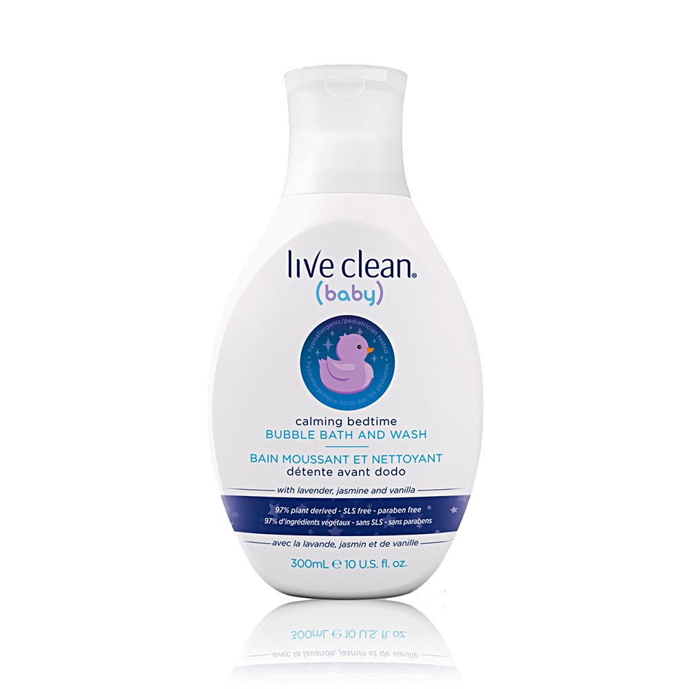 Live Clean - Calming Bedtime Bubble Bath And Wash (Baby) - 10 fl. oz