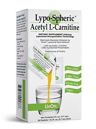 LivOn Labs - Lypo-Spheric Acetyl L-Carnitine - 30 Packets