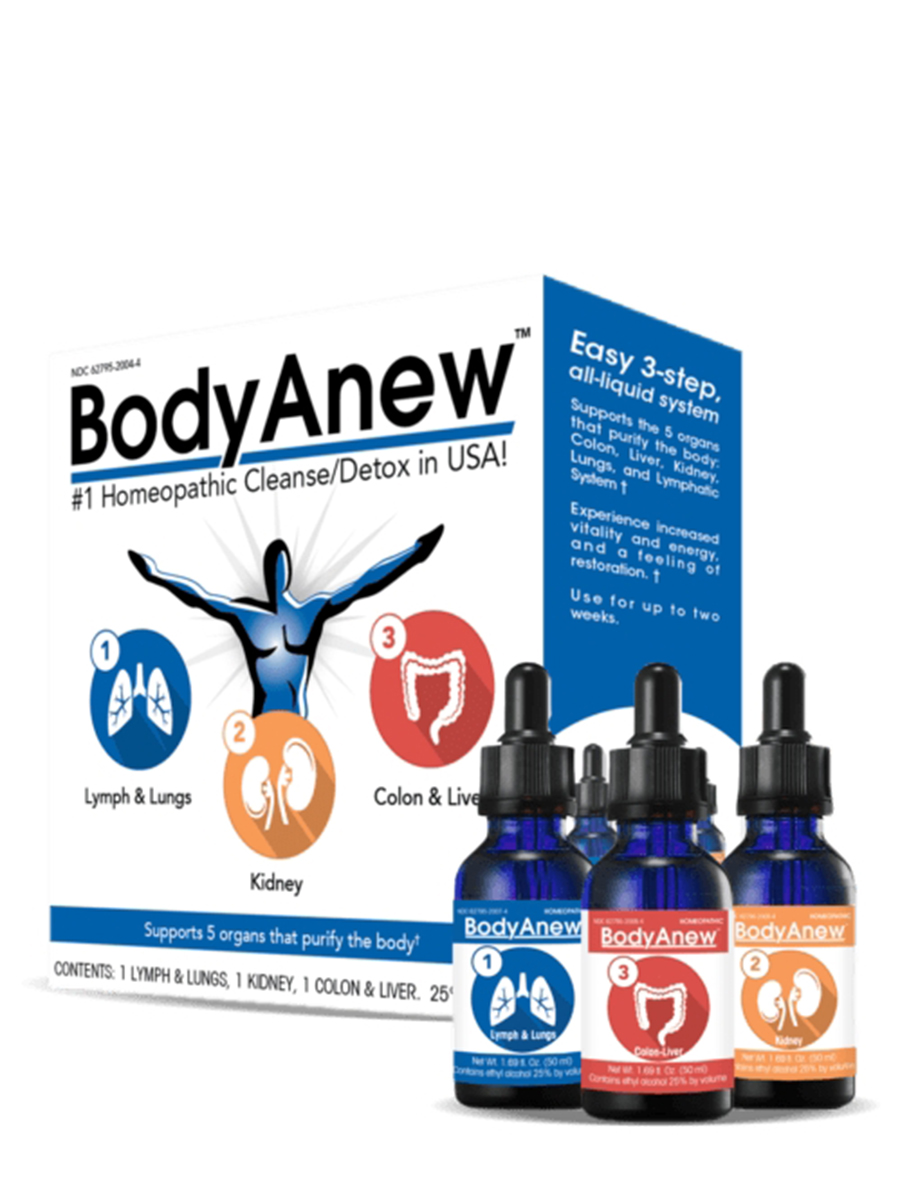MediNatura - BodyAnew Homeopathic Cleanse/Detox Oral Drops - 150 ml