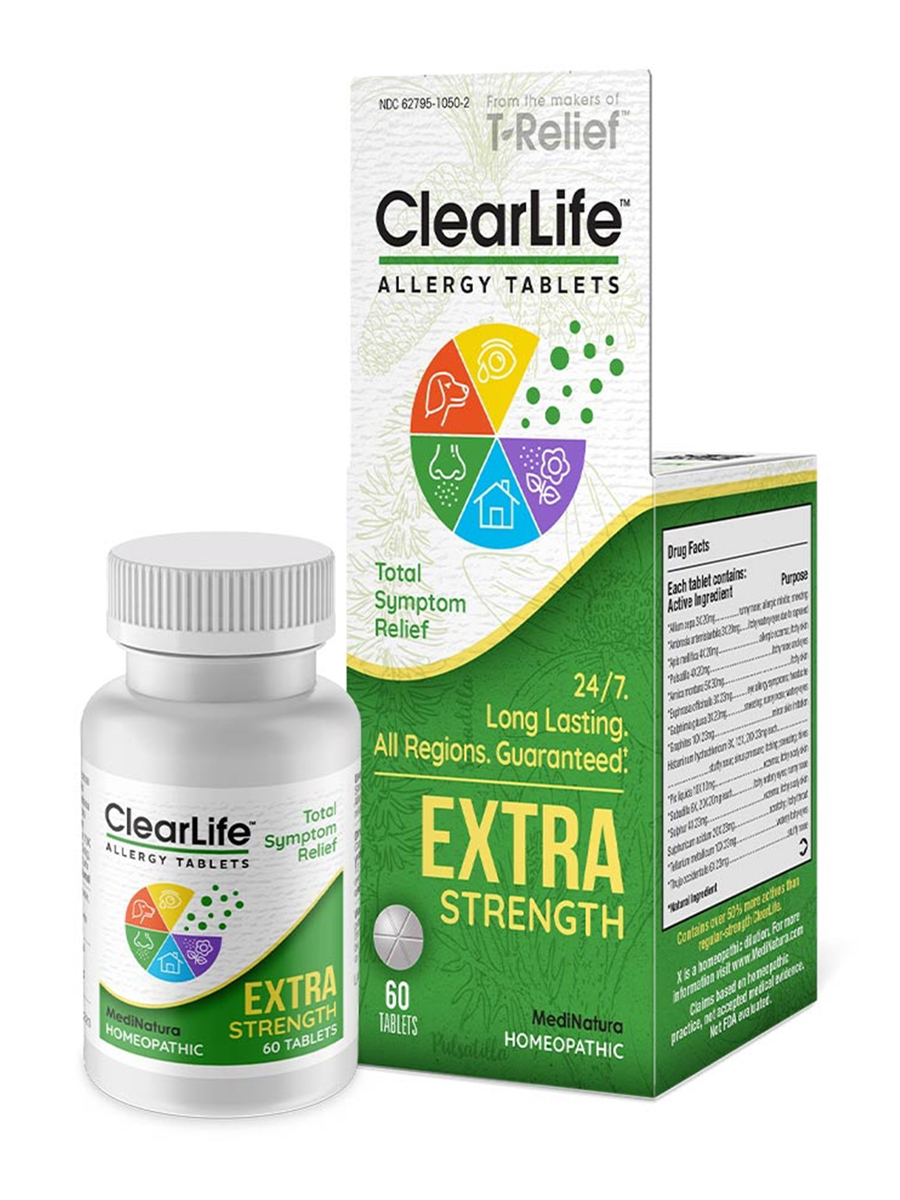 MediNatura - ClearLife Allergy Tablets Extra Strength - 60 Tablets