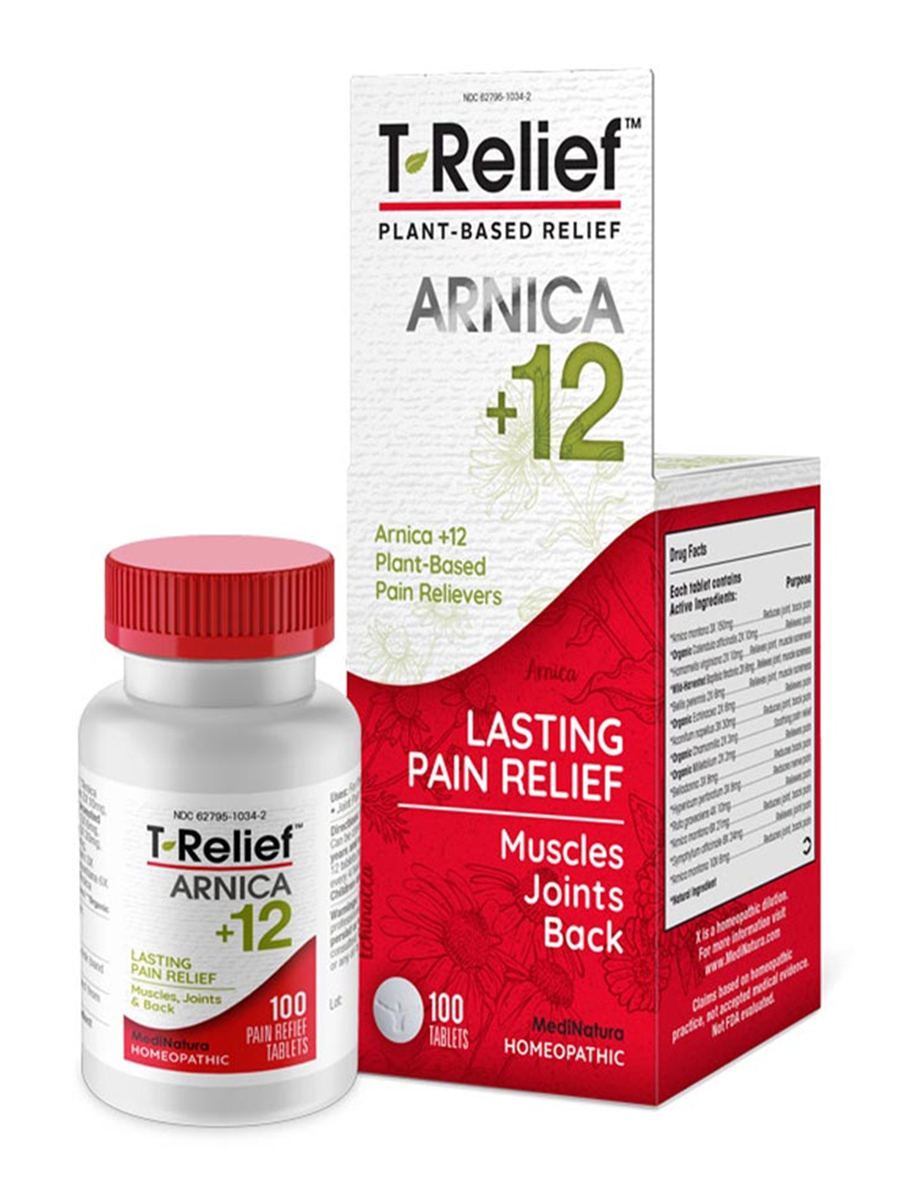 MediNatura - T-Relief Lasting Pain Relief (Tablets) - 100 Tablets
