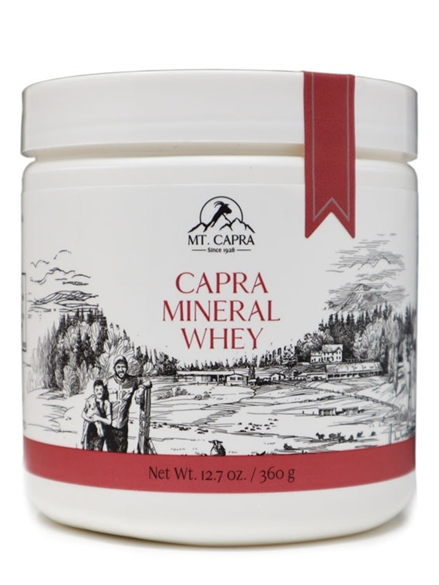 Mt. Capra - Capra Mineral Whey - 12.7 oz (360 Grams)