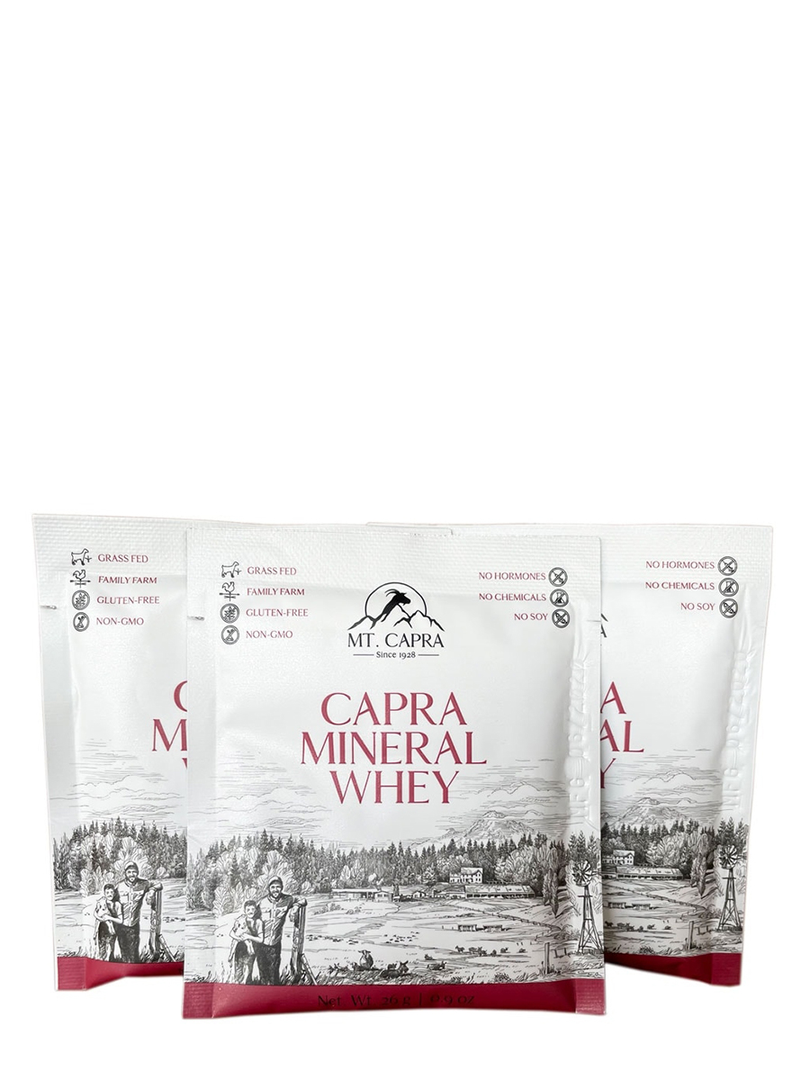 Mt. Capra - Capra Mineral Whey - 30 Packets