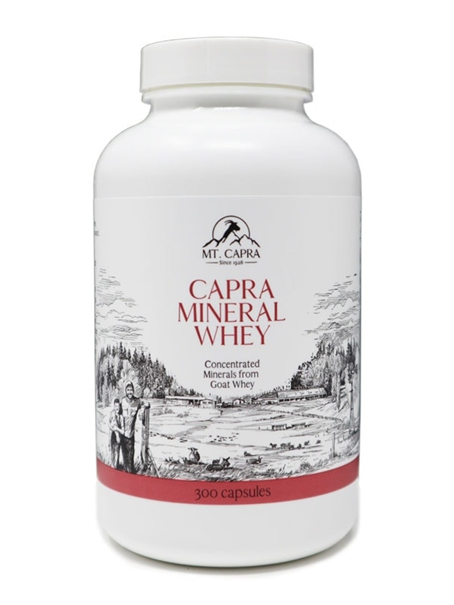 Mt. Capra - Capra Mineral Whey - 300 Capsules