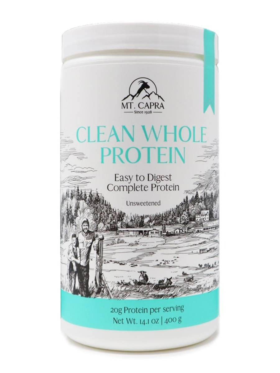 Mt. Capra - Clean Whole Protein, Unsweetened - 14.1 oz (400 Grams)