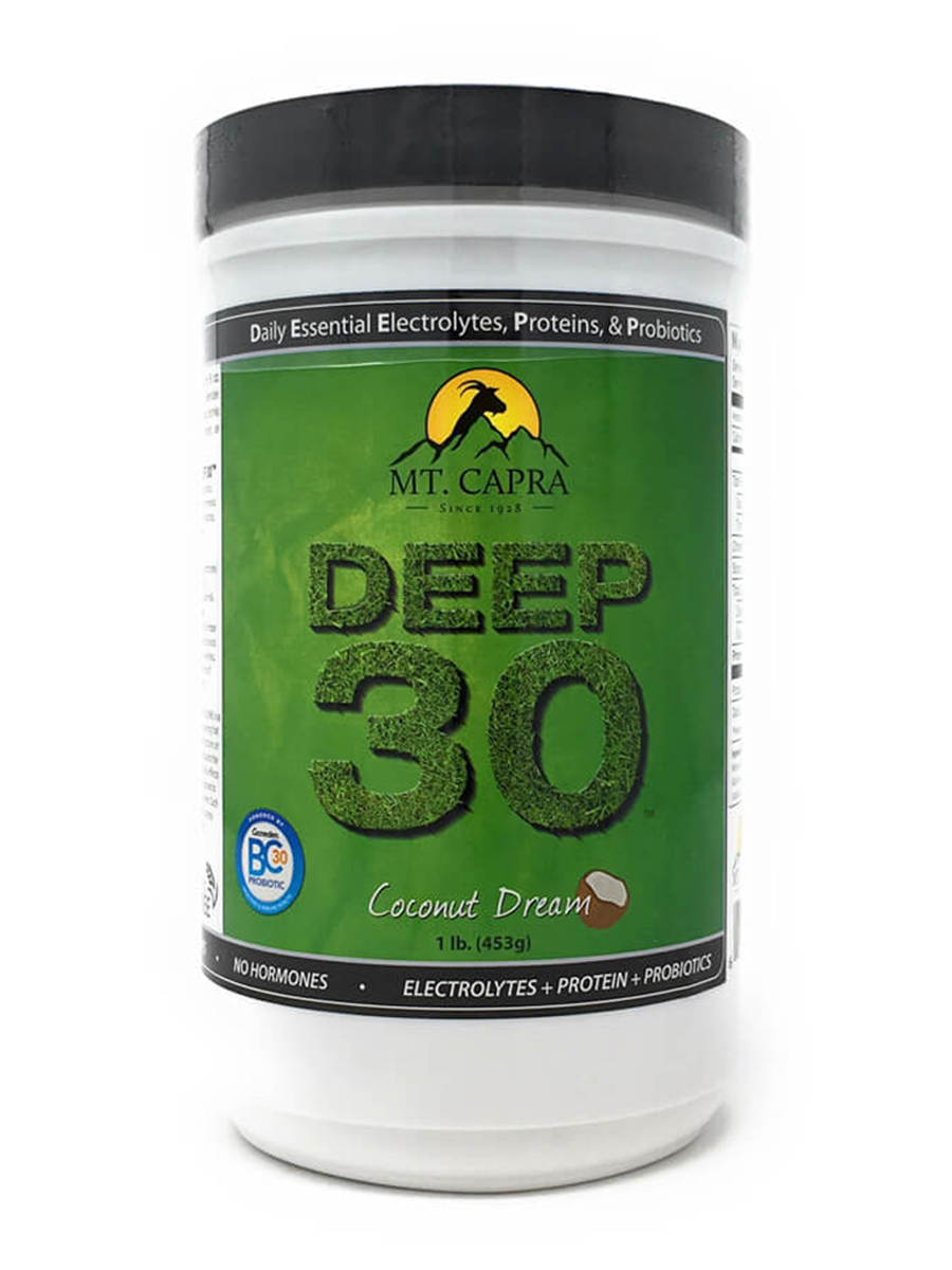 Mt. Capra - DEEP-30, Coconut Dream Flavor - 1 lb. (453 Grams)