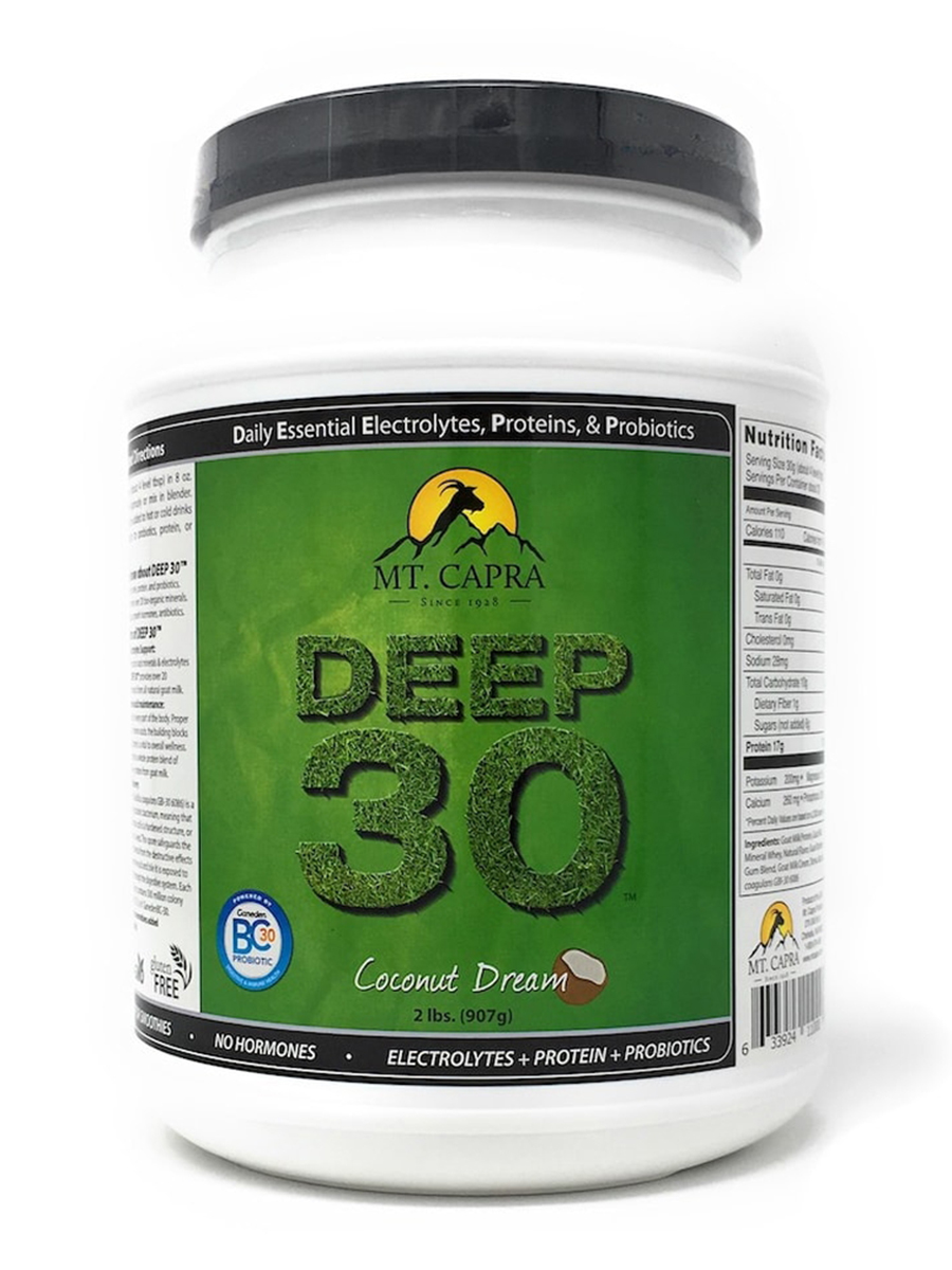 Mt. Capra - DEEP-30, Coconut Dream Flavor - 2 lb. (907 Grams)