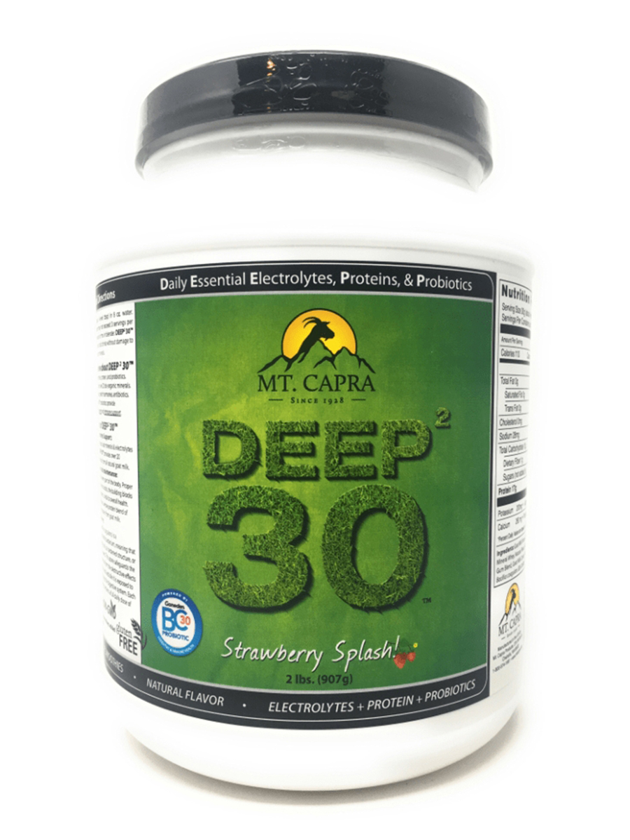 Mt. Capra - DEEP-30, Strawberry Splash Flavor - 2 lb. (907 Grams)