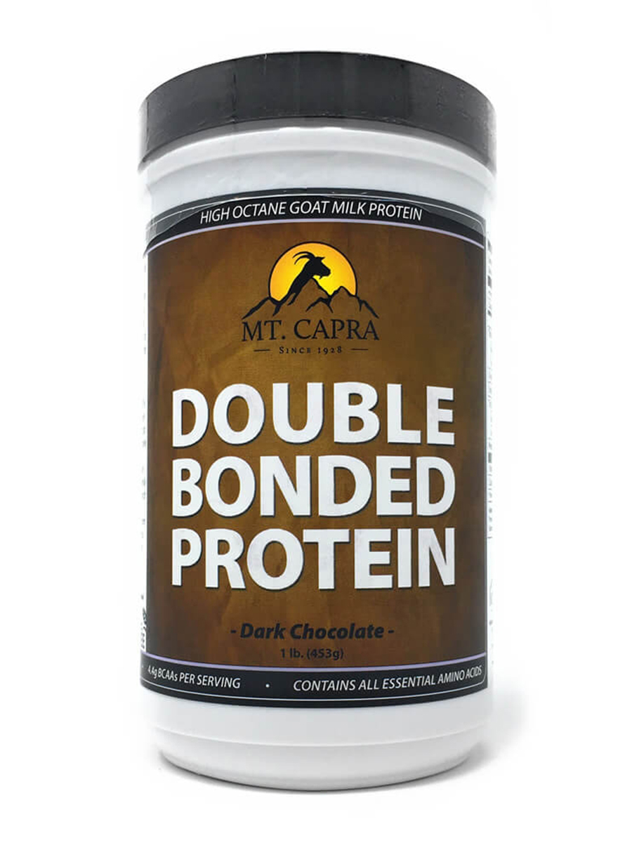 Mt. Capra - Double Bonded Protein, Dark Chocolate Flavor - 1 lb. (453