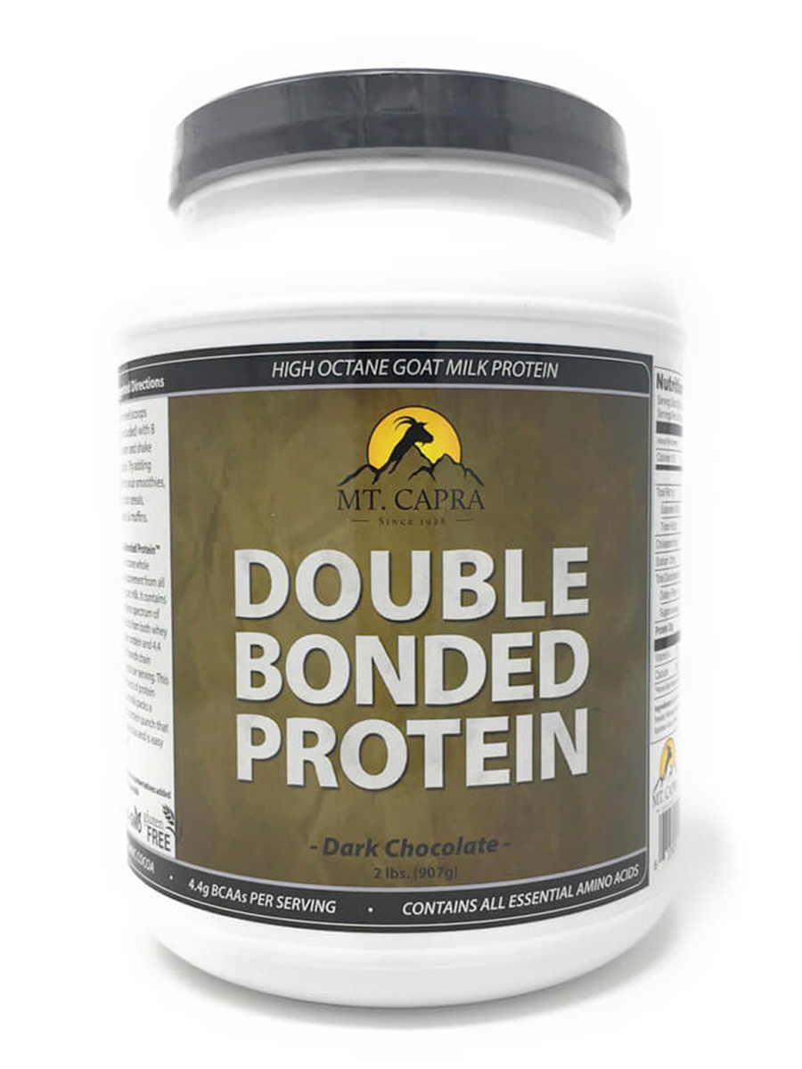 Mt. Capra - Double Bonded Protein, Dark Chocolate Flavor - 2 lb. (907