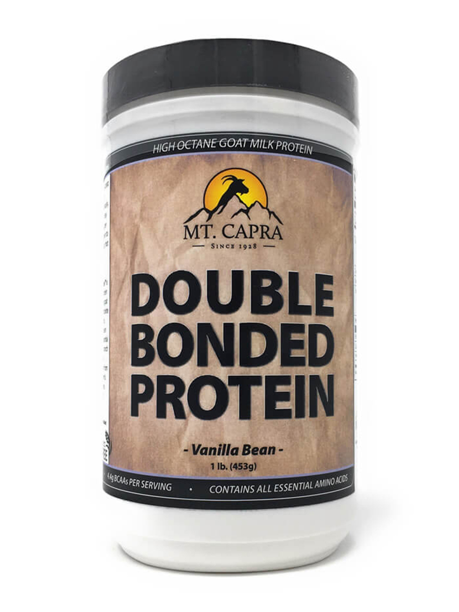 Mt. Capra - Double Bonded Protein, Vanilla Bean Flavor - 1 lb. (453