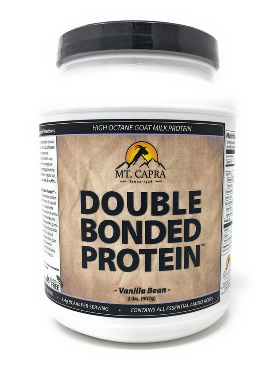 Mt. Capra - Double Bonded Protein, Vanilla Bean Flavor - 2 lb. (907