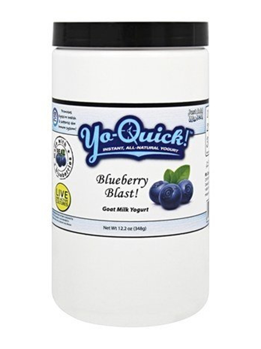 Mt. Capra - Yo-Quick! Goat Milk Yogurt Blueberry Bast Flavor - 12.2