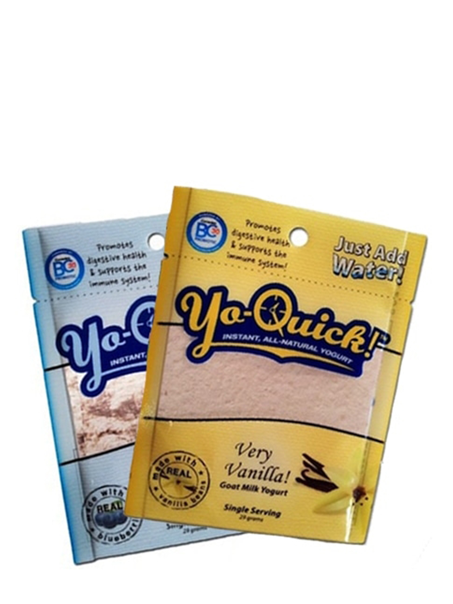 Mt. Capra - Yo-Quick! Goat Milk Yogurt, Vanilla Flavor - 29 Grams