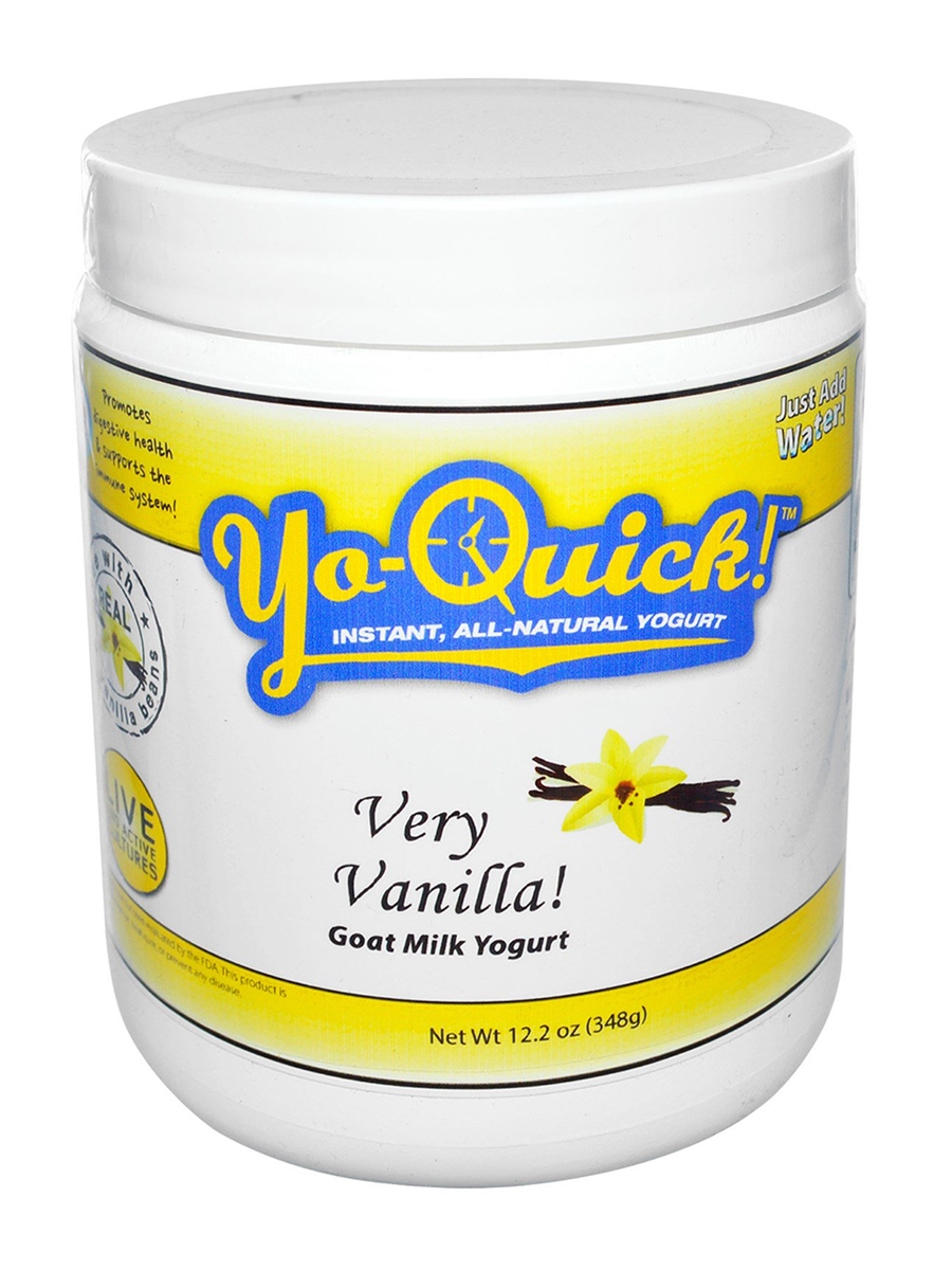 Mt. Capra - Yo-Quick! Goat Milk Yogurt, Very Vanilla Flavor - 12.2 oz
