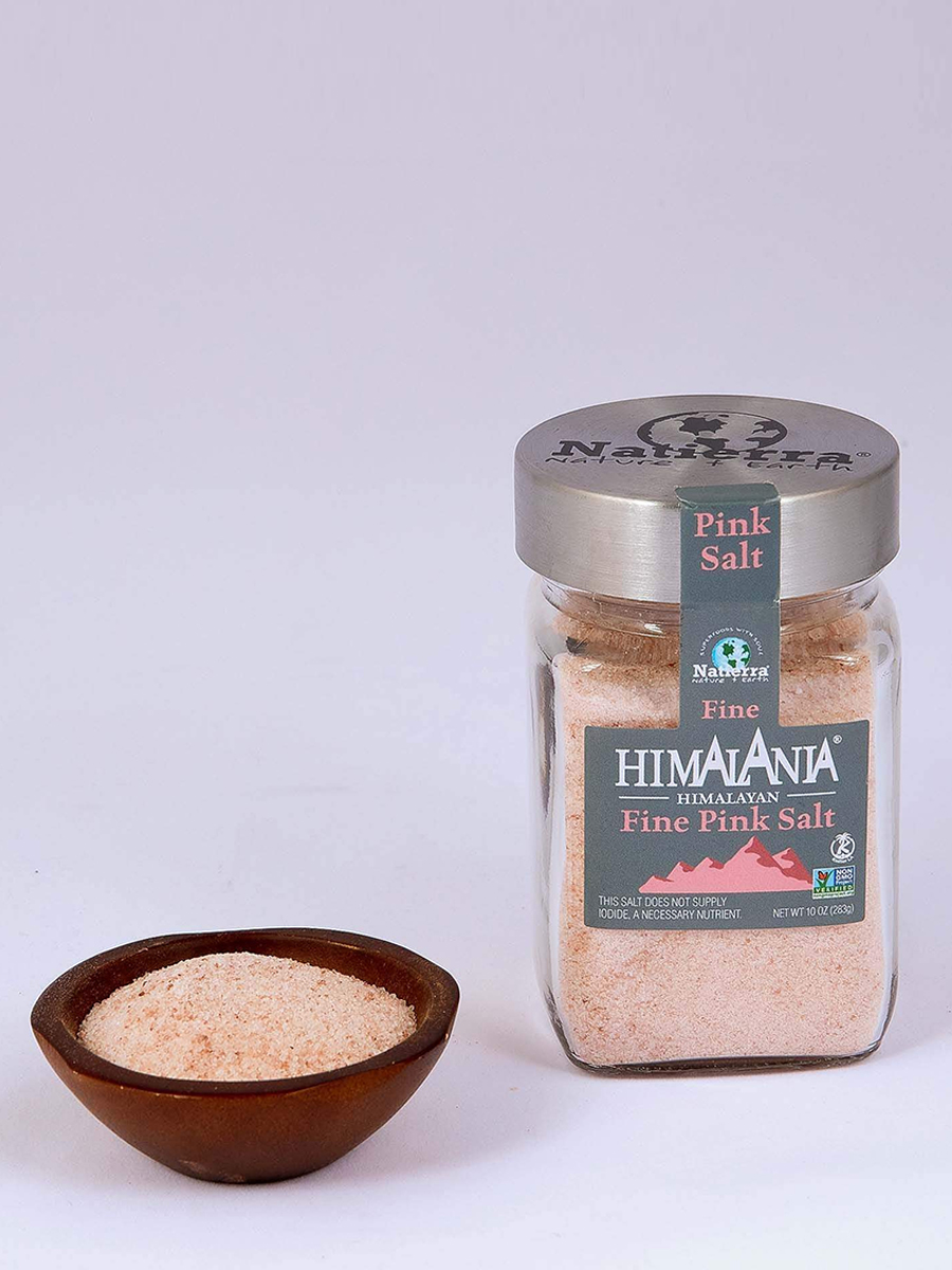 Natierra - Himalania Fine Pink Salt - 10 oz (283 Grams)