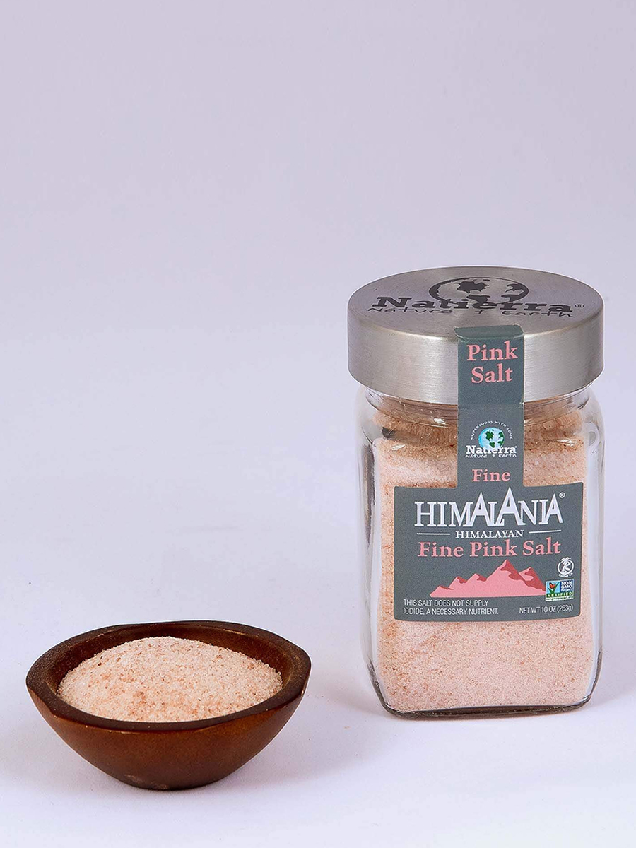 Natierra - InkaSalt Fair Trade Pink Salt (Fine) - 10 oz (285 Grams)