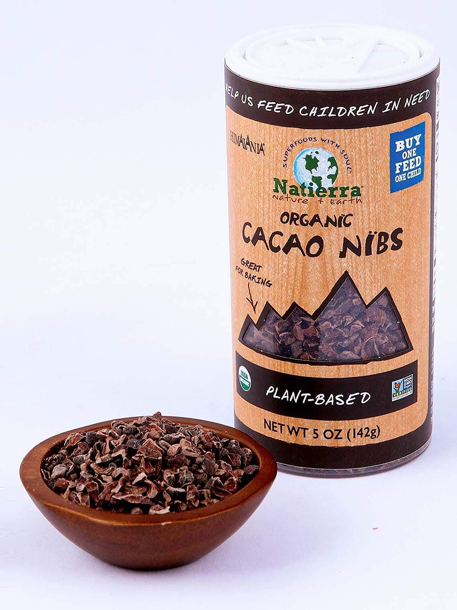 Natierra - Organic Cacao Nibs - 5 oz (142 Grams)