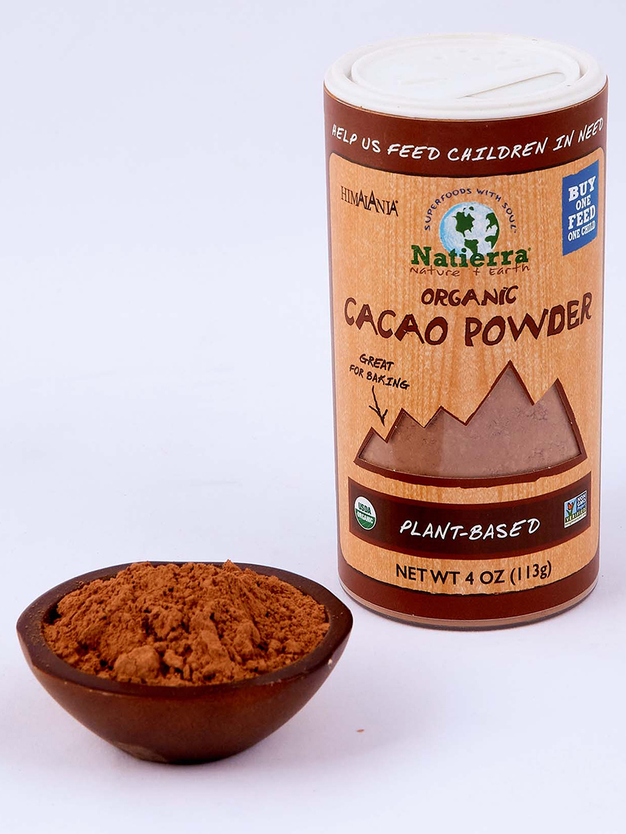 Natierra - Organic Cacao Powder - 4 oz (113 Grams)