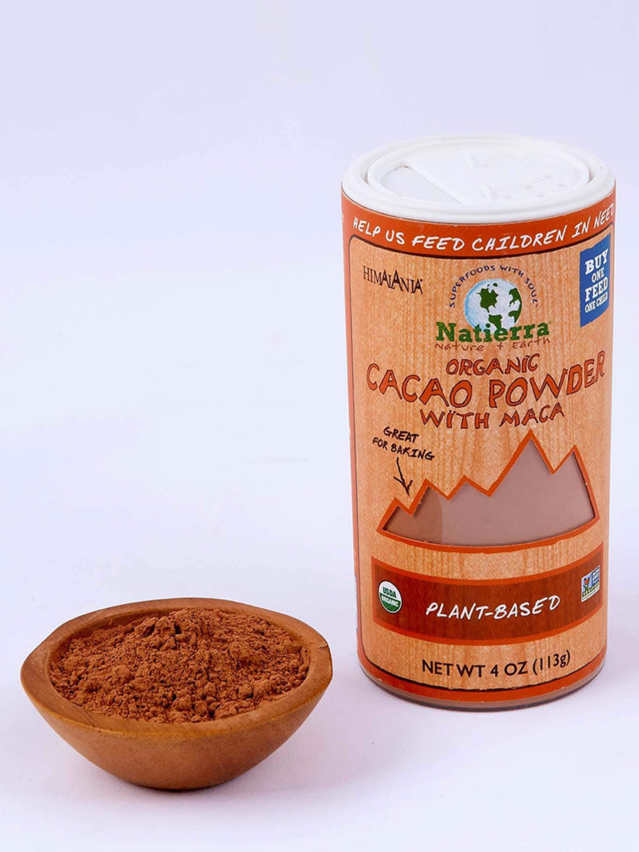 Natierra - Organic Cacao Powder with Maca - 4 oz (113 Grams)