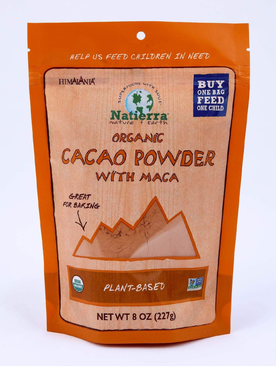 Natierra - Organic Cacao Powder with Maca - 8 oz (227 Grams)