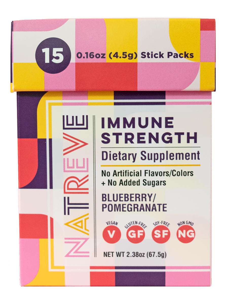 Natreve - Immune Strength Dietary Supplement - 2.38 oz (67.5 Grams)