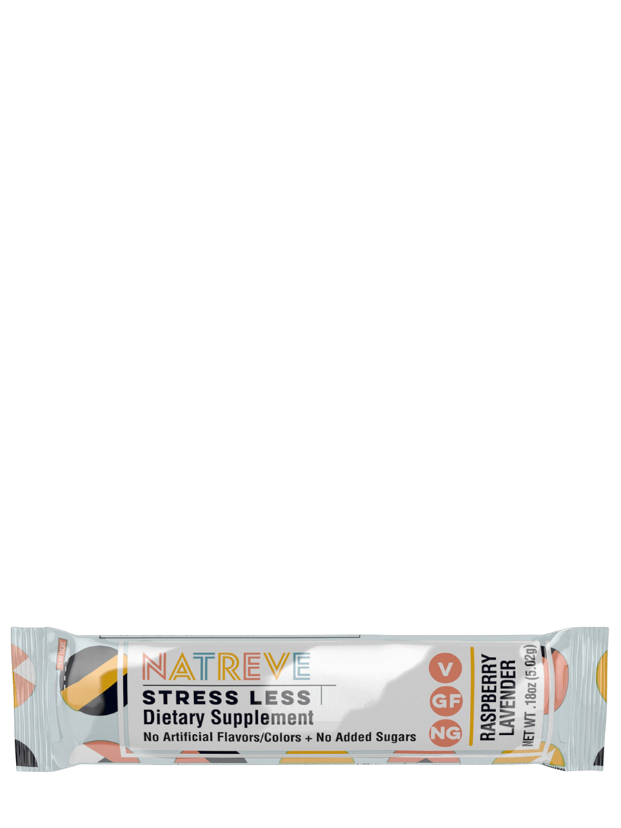 Natreve - Stress Less Dietary Supplement, Raspberry Lavender Flavor -