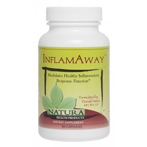 Natura Health Products - InflamAway - 90 Capsules