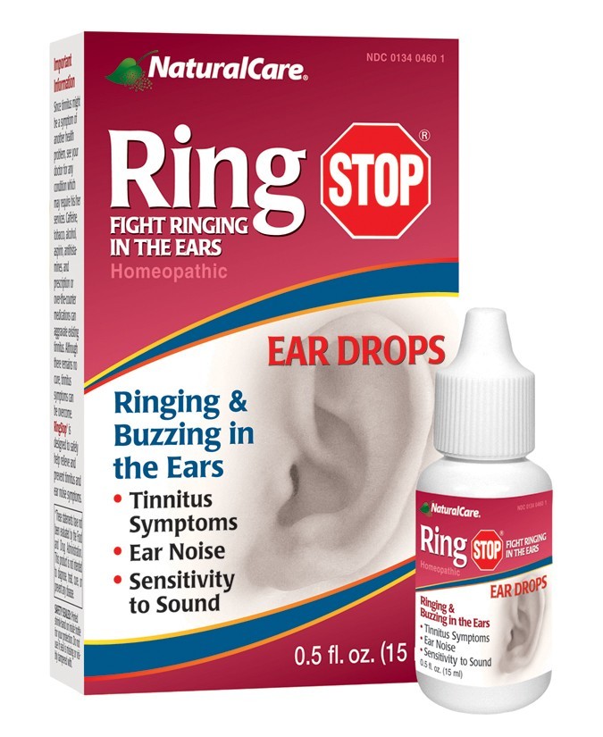 NaturalCare - Ringstop Ear Drops - 0.5 fl. oz (15 ml)