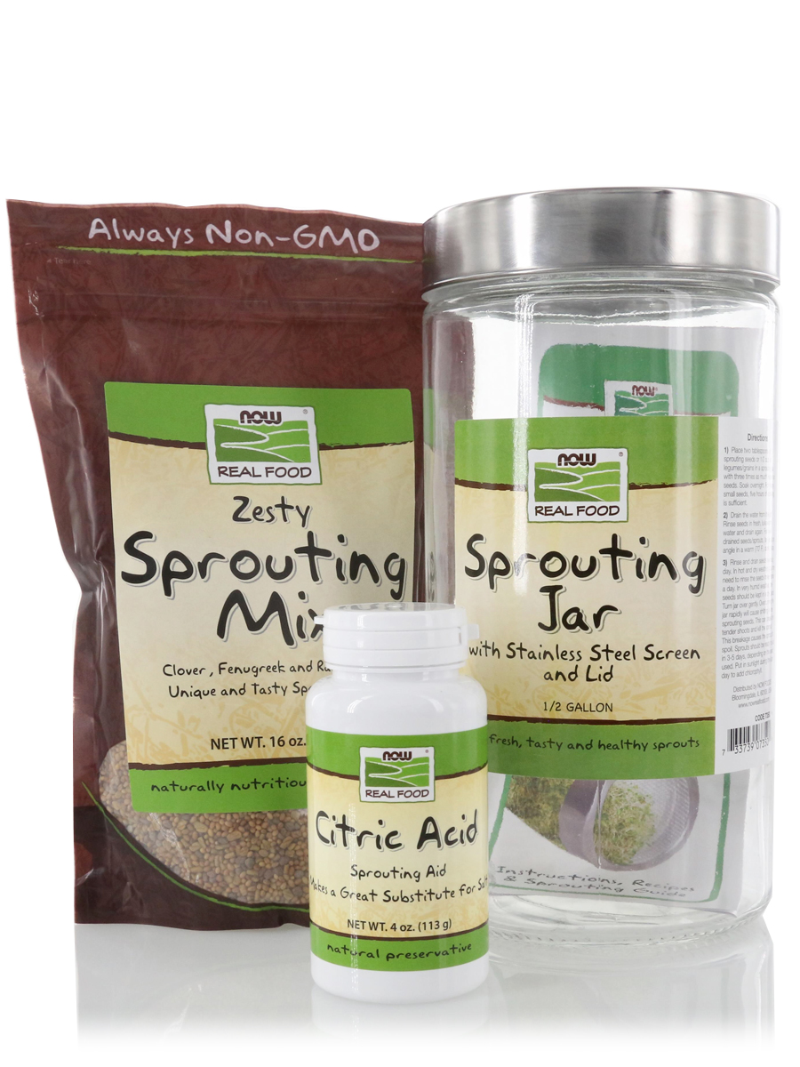NOW - Sprouting Starter Kit from NOW Foods - Save 5% on a bundle